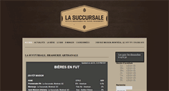 Desktop Screenshot of lasuccursale.com